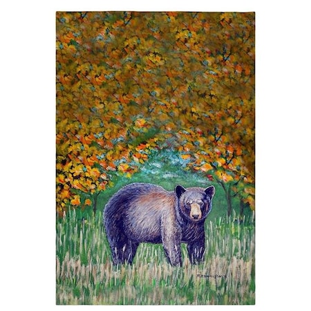 Betsy Drake Betsy Drake GT536 Black Bear Guest Towel - 20 x 20 in. GT536